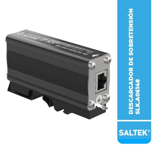 SLK.A06148 DESCARGADOR DE SOBRETENSIÓN PARA ETHERNET DL-1G-RJ45-POE-AB