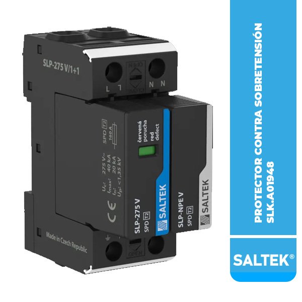SLK.A01948 PROTECTOR CONTRA SOBRETENSIÓN SLP-275 V/1+1