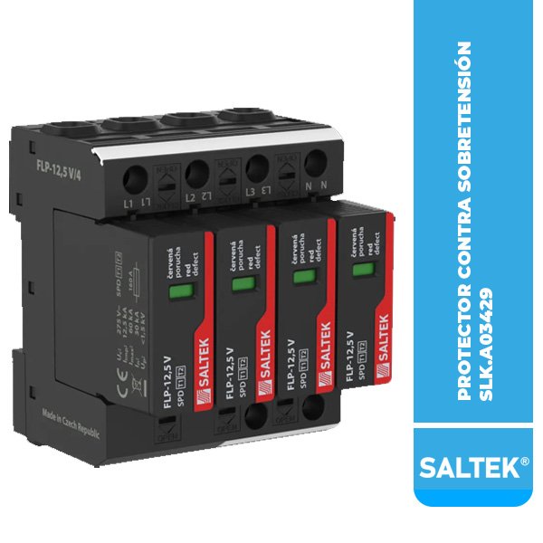 PROTECTOR CONTRA SOBRETENSIÓN FLP-12,5 V/4