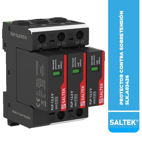 SLK.A03426 PROTECTOR CONTRA SOBRETENSIÓN FLP-12,5 V/3 S