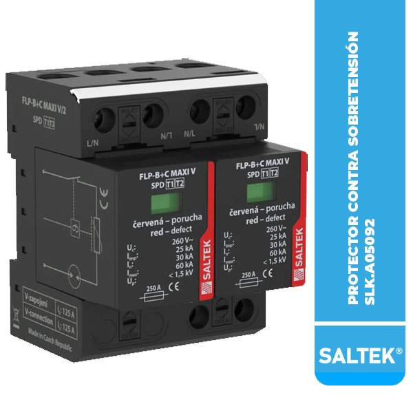 SLK.A05092 PROTECTOR CONTRA SOBRETENSIÓN FLP-B+C MAXI V/2