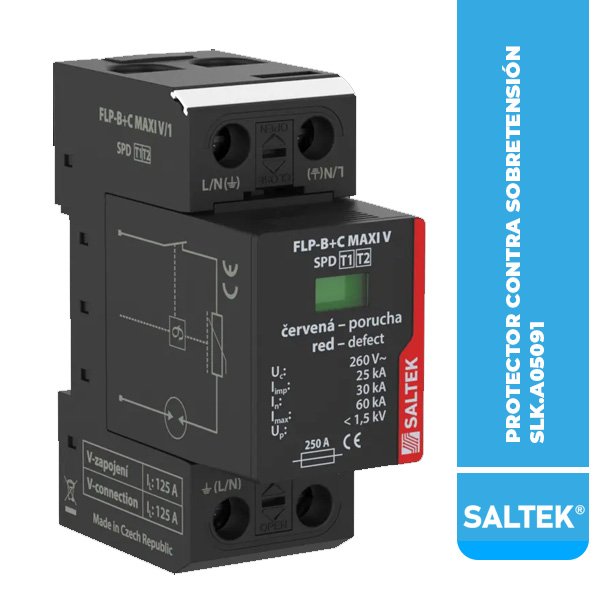SLK.A05091 PROTECTOR CONTRA SOBRETENSIÓN FLP-B+C MAXI V/1