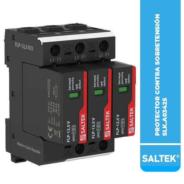 SLK.A03425 PROTECTOR CONTRA SOBRETENSIÓN FLP-12,5 V/3
