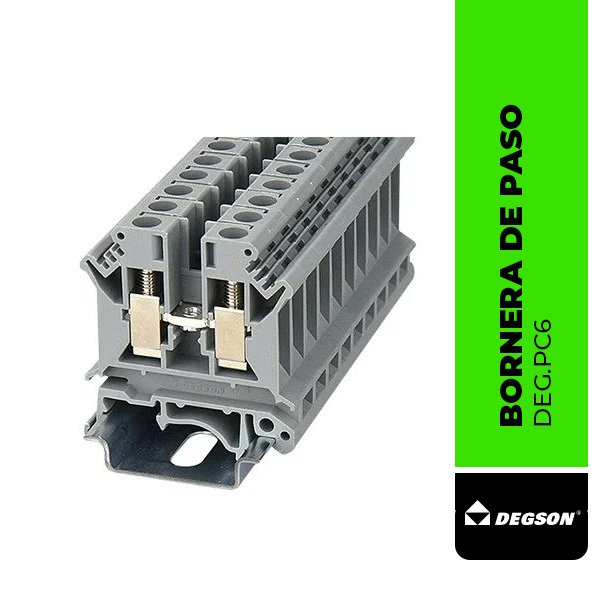 DEG.PC6 DEG.PC6 BORNERA DE 6.0mm² PC 6