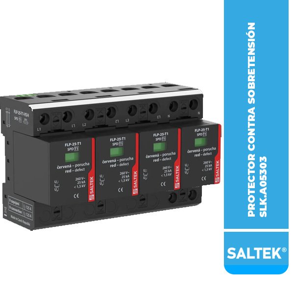 SLK.A05303 PROTECTOR CONTRA SOBRETENSIÓN FLP-25-T1-VS/4