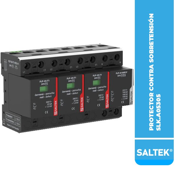 SLK.A05305 PROTECTOR CONTRA SOBRETENSIÓN FLP-25-T1-VS3+1
