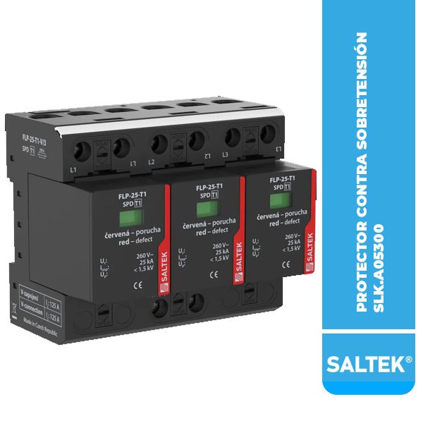 SLK.A05300 PROTECTOR CONTRA SOBRETENSIÓN FLP-25-T1-V/3