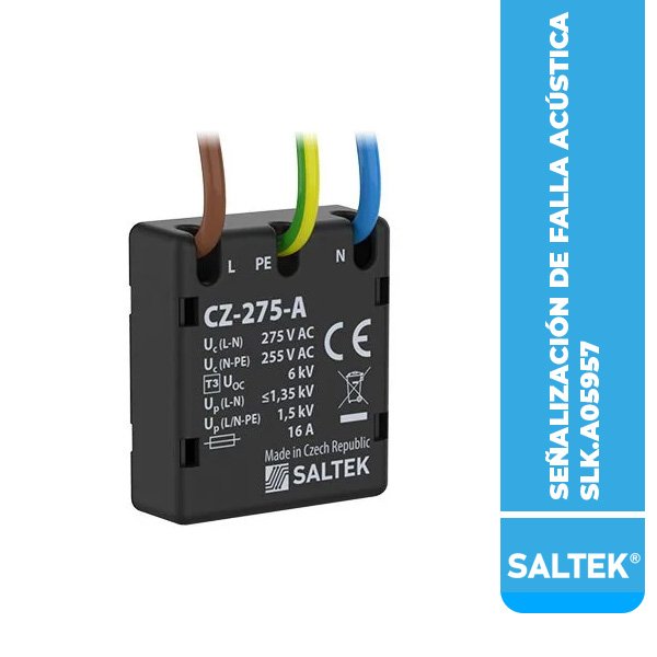 SEÑALIZACIÓN DE FALLA ACÚSTICA CZ-275-A
