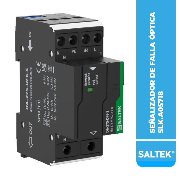 SLK.A05718 SEÑALIZACIÓN DE FALLA ÓPTICA DA-275-DF6-S