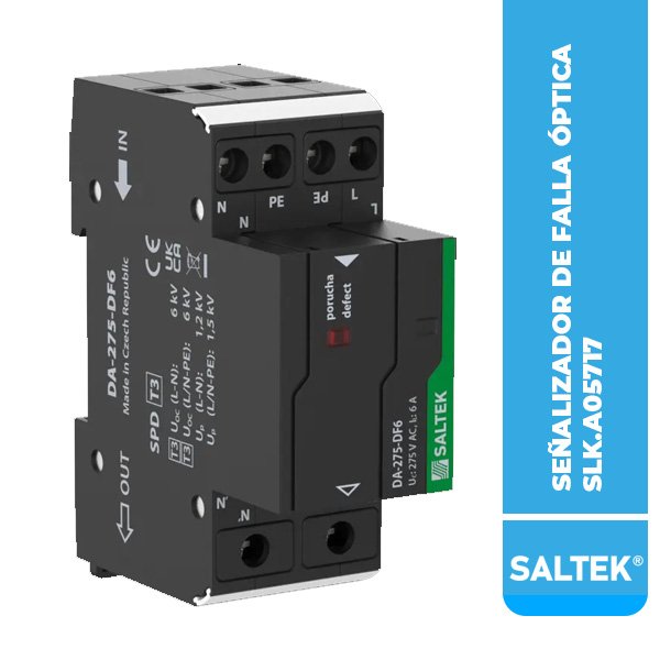 SEÑALIZACIÓN DE FALLA ÓPTICA DA-275-DF6