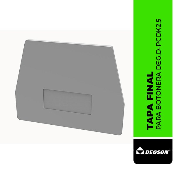 DEG.D-PCTK6 TAPA PARA BORNERA