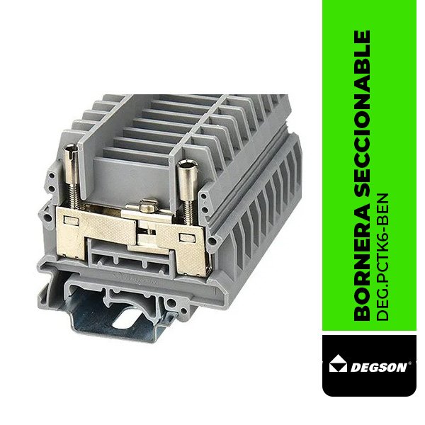 DEG.PCTK6-BEN BORNERA SECCIONABLE DE TENSION PCTK 6-BEN