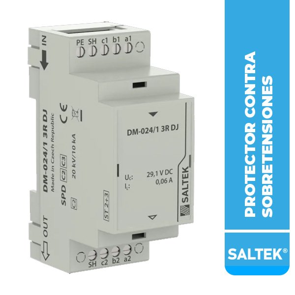 PROTECTOR CONTRA SOBRETENSIÓN DM-024/1 3R DJ