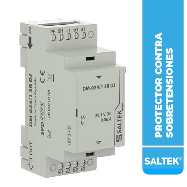 PROTECTOR CONTRA SOBRETENSIÓN DM-024/1 L DJ