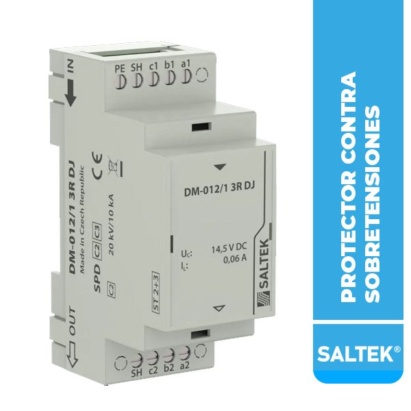 PROTECTOR CONTRA SOBRETENSIÓN DM-012/1 3R DJ