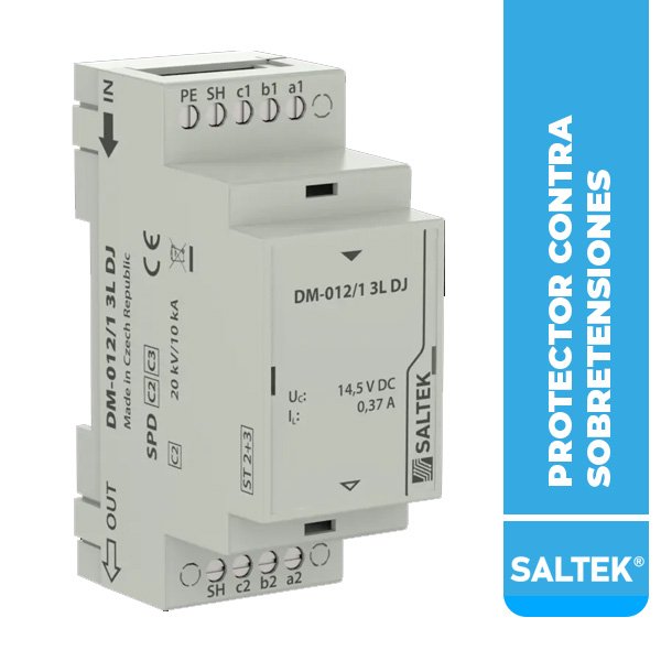 PROTECTOR CONTRA SOBRETENSIÓN DM-012/1 3L DJ