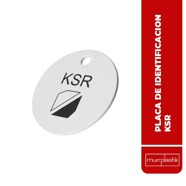 Placa de identificación KSR