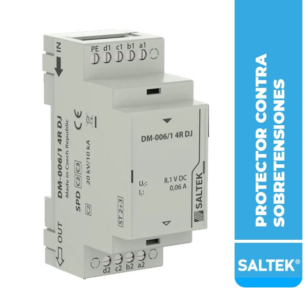 PROTECTOR CONTRA SOBRETENSIÓN DM-006/1 4R DJ