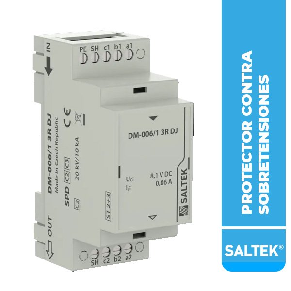 PROTECTOR CONTRA SOBRETENSIÓN DM-006/1 3R DJ