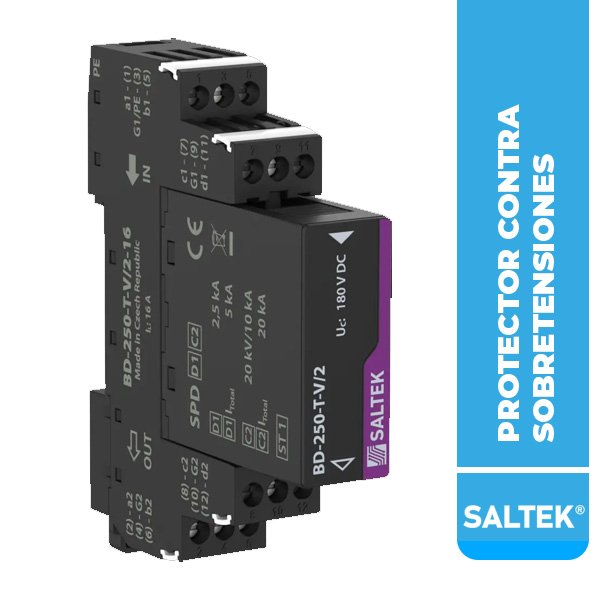 PROTECTOR CONTRA SOBRETENSIÓN BD-250-T-V/2-16