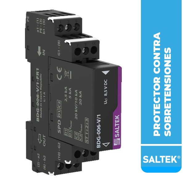 PROTECTOR CONTRA SOBRETENSIÓN BDG-024-V/1-FR1