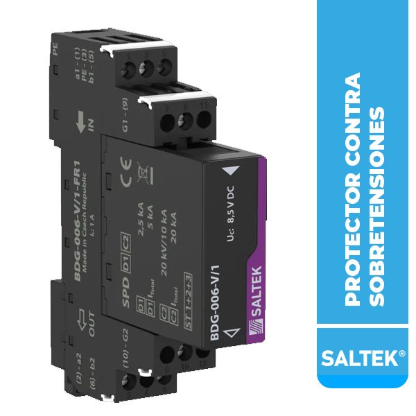 PROTECTOR CONTRA SOBRETENSIÓN BDG-006-V/1-FR1