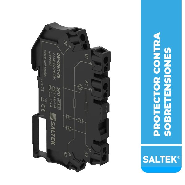 PROTECTOR CONTRA SOBRETENSIÓN DM-006/1-RB