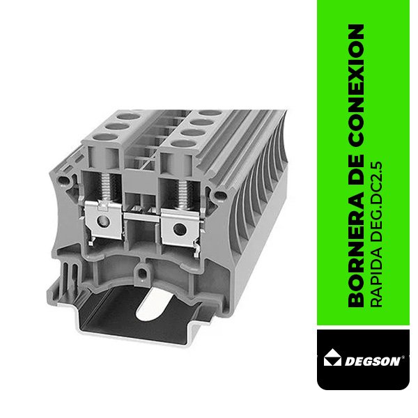 DC2.5 - BORNERA DE CONEXIÓN DE 2.5 mm²