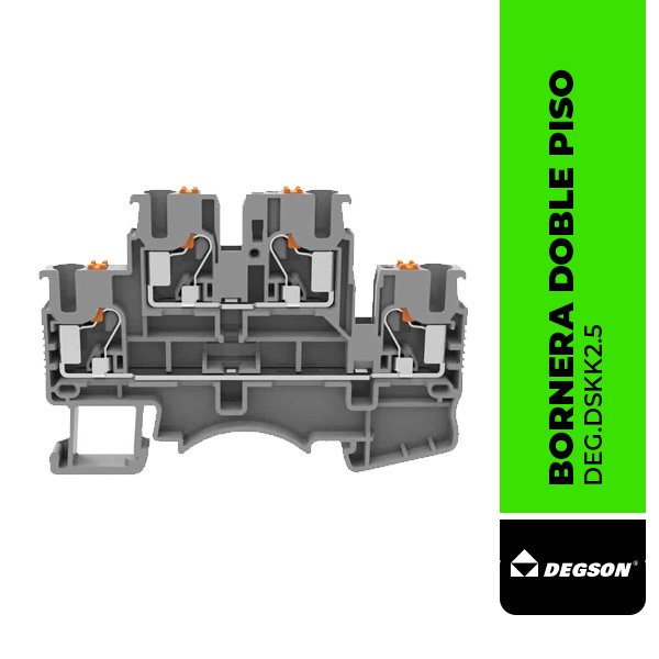 DSKK2.5 BORNERA DOBLE PISO