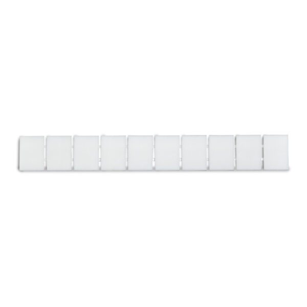 MARCADOR DE BORNES ZB8, 6MM2, ANCHO DE PASO 8MM SIN ROTULAR, DEGSON