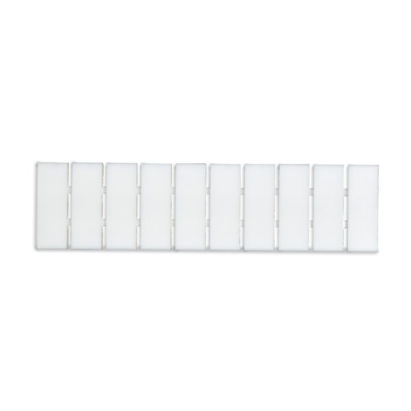 MARCADOR DE BORNES ZB5, 2.5MM2, ANCHO DE PASO 5MM SIN ROTULAR, DEGSON