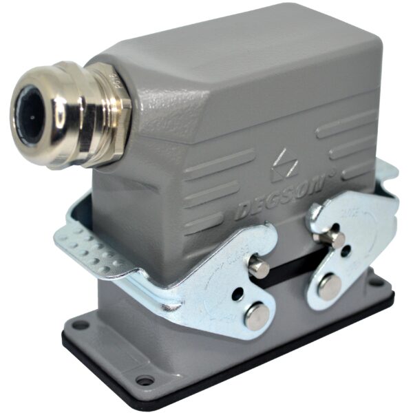 CONECTOR INDUSTRIAL DE 10 POLOS HDC-DE-010-PG16M-0011