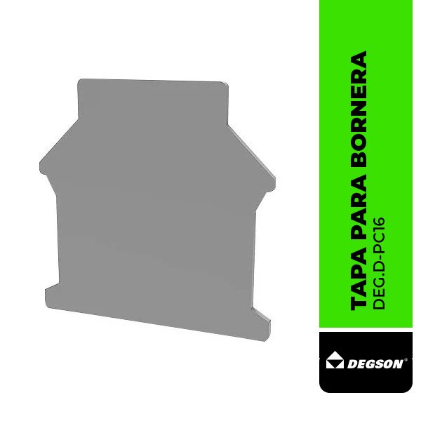 TAPA PARA BORNERA PC16