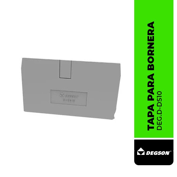 DEG.D-DS10 TAPA PARA BORNERA DE CONEXIÓN RÁPIDA 10 mm2