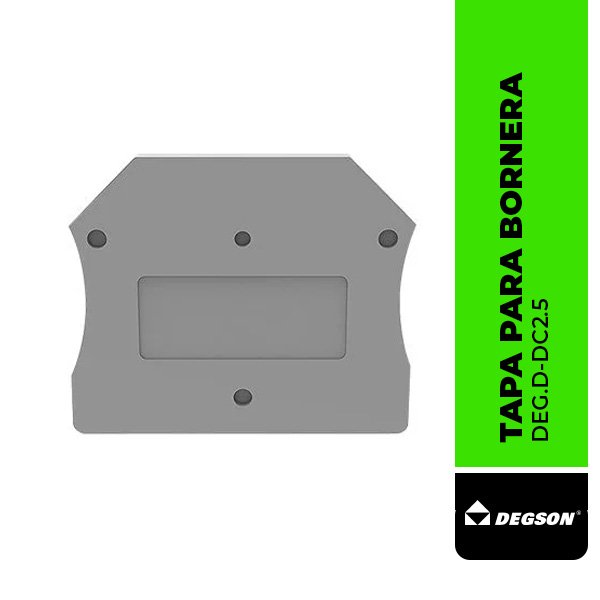 DEG.D-DC2.5 TAPA PARA BORNERA DE CONEXIÓN D-DC2.5