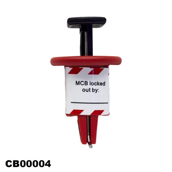 Bloqueo para interruptor termomagnético de seguridad rojo - LM.CB00004 - Imagen 2