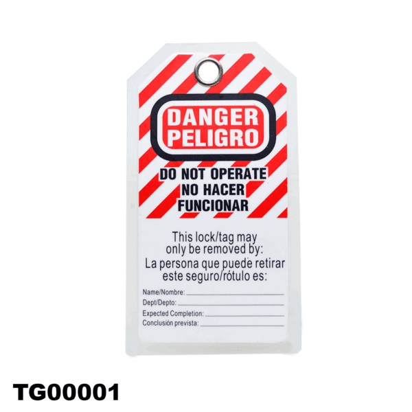 Etiqueta de PVC 75×146×0.5MM, LM.TG00001