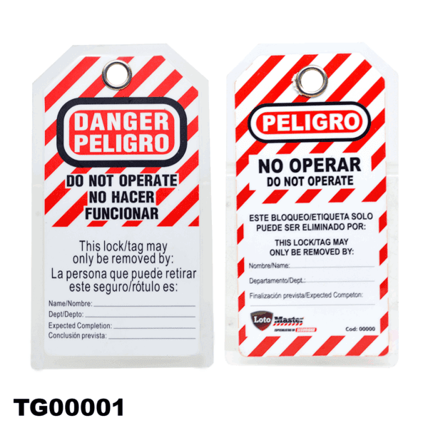 Etiqueta de PVC 75×146×0.5MM, LM.TG00001 - Imagen 4