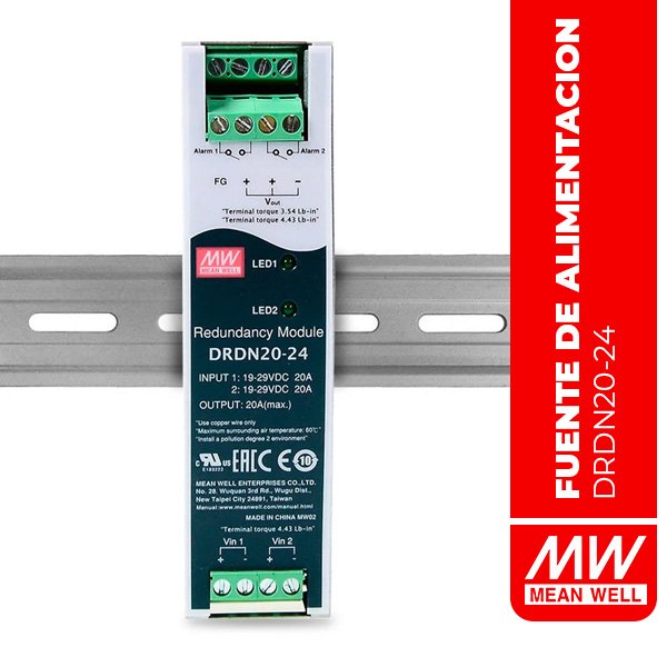 MODULO DE REDUNDANCIA DRDN - (DRDN 20-24)