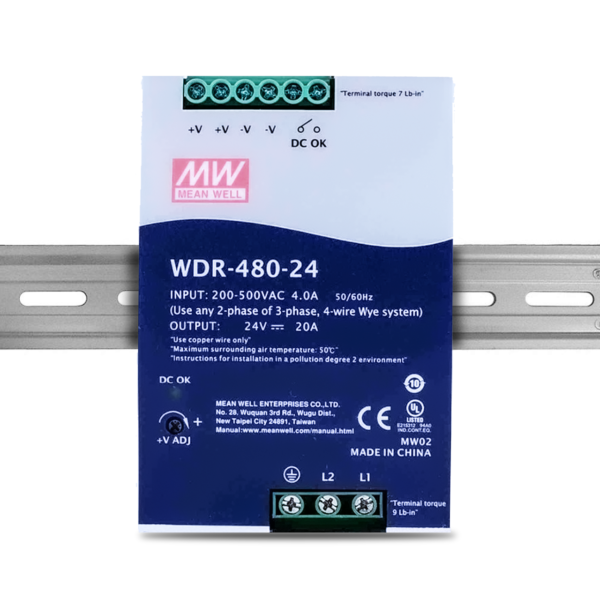 WDR-480-24 Mean Well