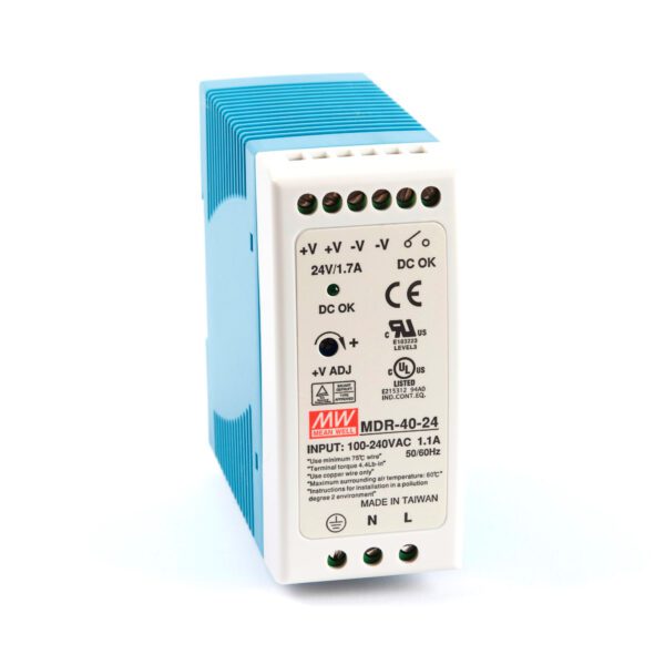 MDR-40-24 - FUENTE DE ALIMENTACIÓN MDR 40.8W 24V 1.7A