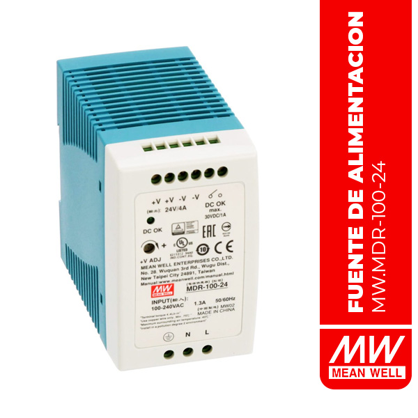 MDR-100-24 - Fuente de alimentación MDR