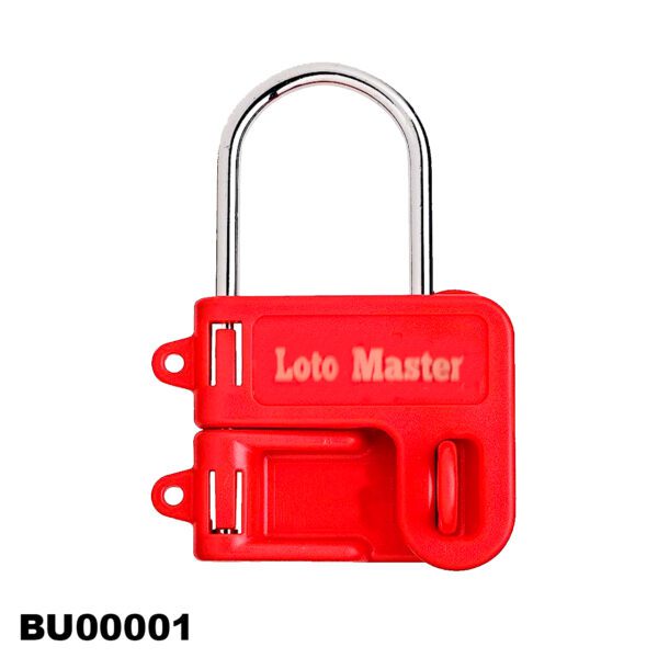 BLOQUEO TIPO CERROJO MARIPOSA, PARA 2 CANDADOS - LM.BU00002
