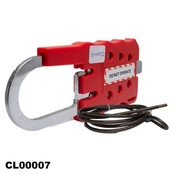 LM.CL00007 BLOQUEO DE CABLE AJUSTABLE DE ACERO INOXIDABLE, 4.8mmx1.8M - Imagen 2