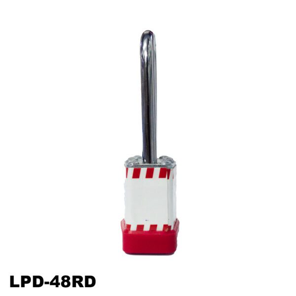 Candado laminado de seguridad, 1.88", color rojo - LM.LPD-48RD002 - Imagen 3