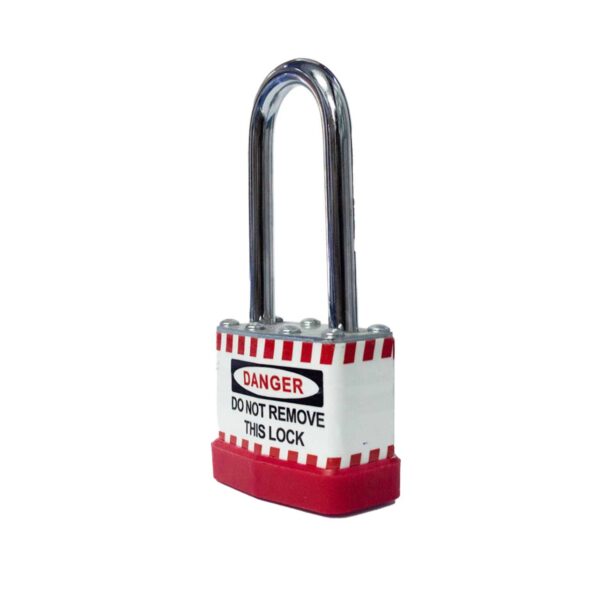 Candado laminado de seguridad, 1.88", color rojo - LM.LPD-48RD002 - Imagen 4