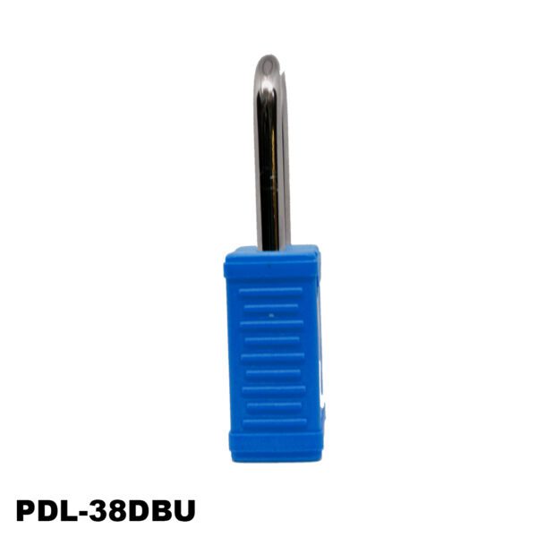Candado no aislado de seguridad, 1 1/2", color azul - LM.PDL-38DBU103 - Imagen 3