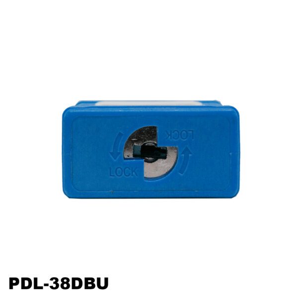 Candado no aislado de seguridad, 1 1/2", color azul - LM.PDL-38DBU103 - Imagen 2