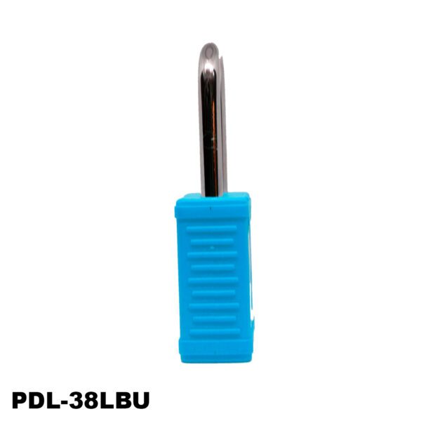 Candado no aislado de seguridad, 1 1/2", color azul claro - LM.PDL-38LBU103 - Imagen 3