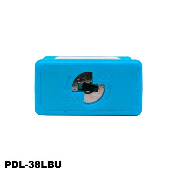 Candado no aislado de seguridad, 1 1/2", color azul claro - LM.PDL-38LBU103 - Imagen 2